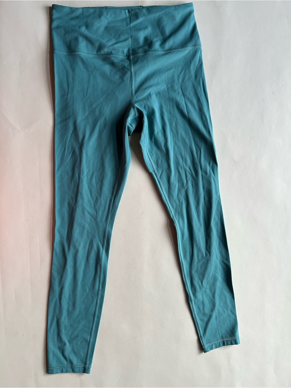 Athleta Teal High-Waist Performance Leggings size M - Picture 1 of 7
